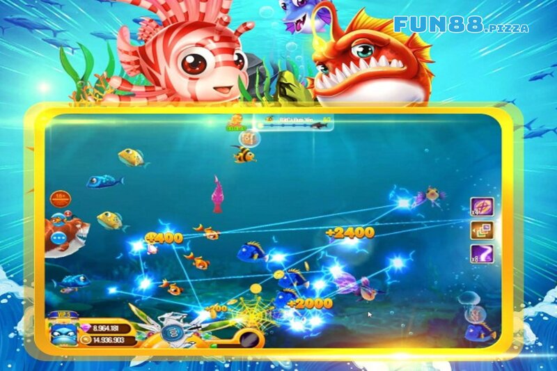 Bắn Cá Mega Fun88 — JILI, Pháo Điện Từ & Boss Rồng Thưởng x950 4 bắn cá mega